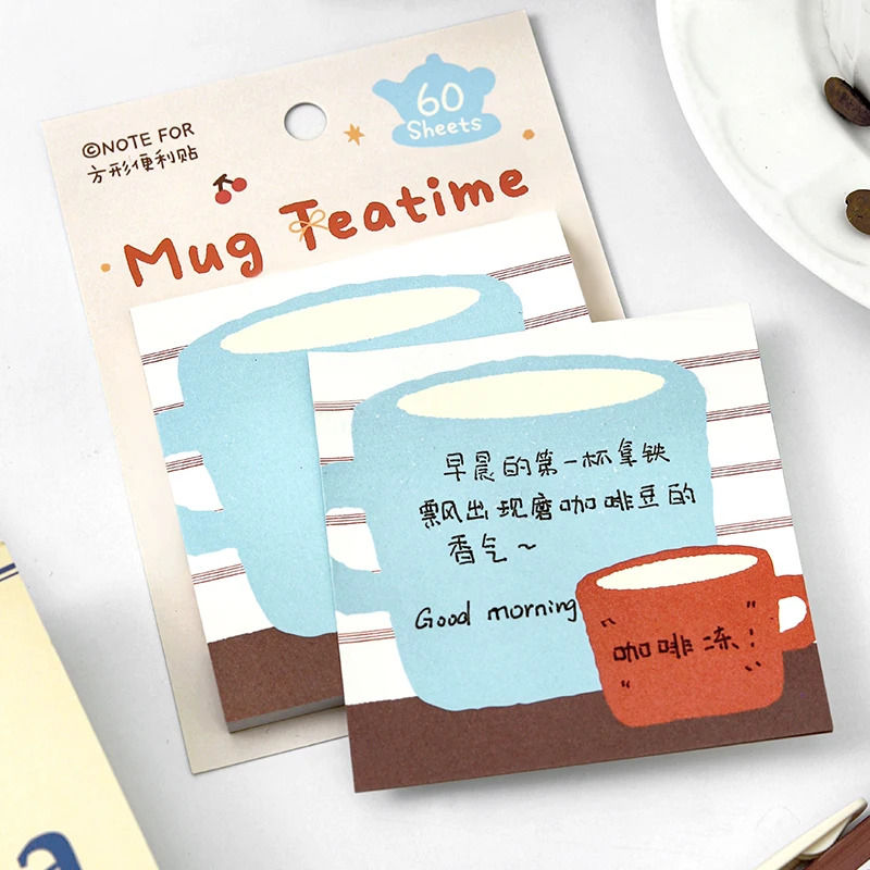 Thumbnail: note for tea time memo note pad