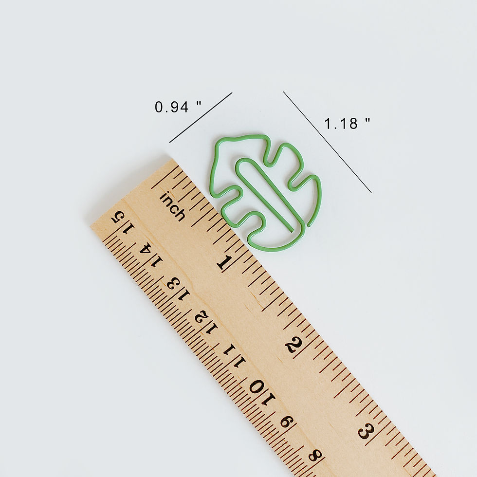 Thumbnail: leaf paper clips