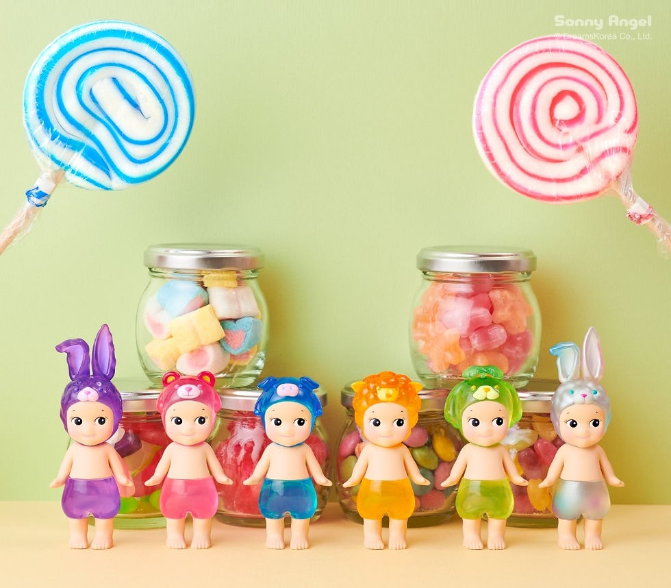 Thumbnail: sonny angel doll candy store keyring
