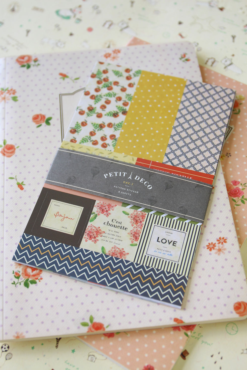 Thumbnail: petit deco floral deco stickers ver 05