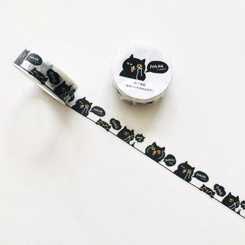 Thumbnail: moore cartoon cats washi tape
