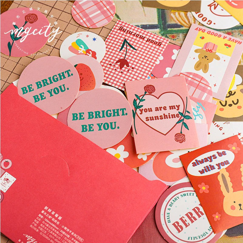 Thumbnail: bear biscuit mgcity cartoon shapes stickers