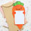 Thumbnail: cute carrots shapes cartoon letter set