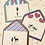 Thumbnail: creative blessings cartoon greeting cards set 01