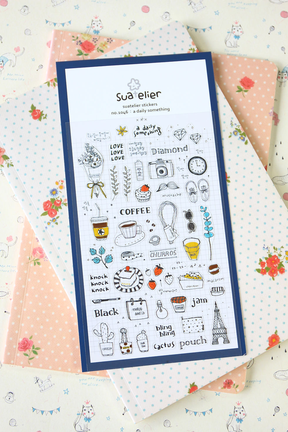 Thumbnail: suatelier a daily something cartoon deco stickers