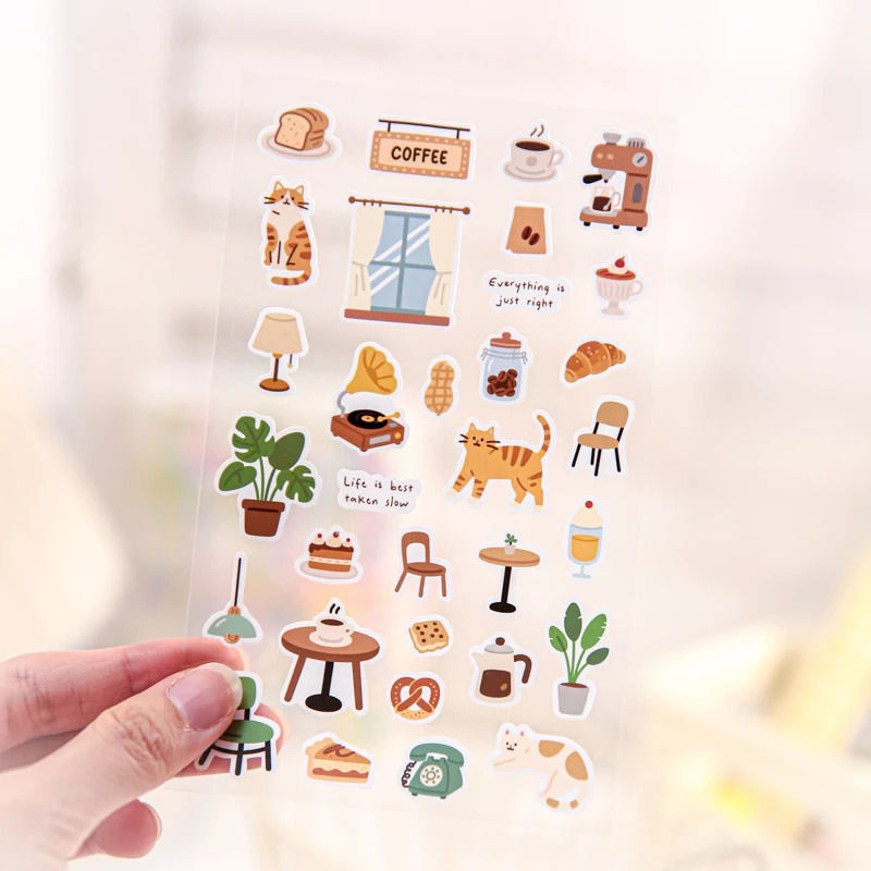 Thumbnail: mr paper slow life series cartoon stickers