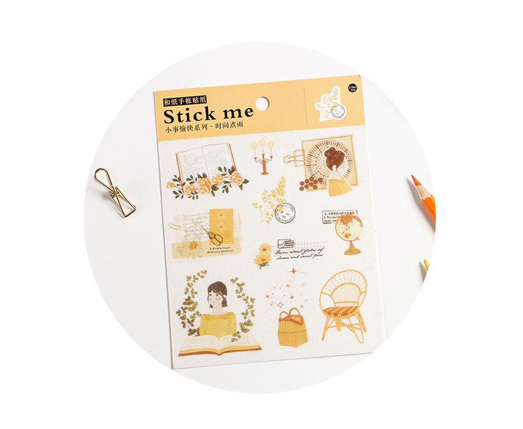 Thumbnail: stick me happy living cartoon stickers