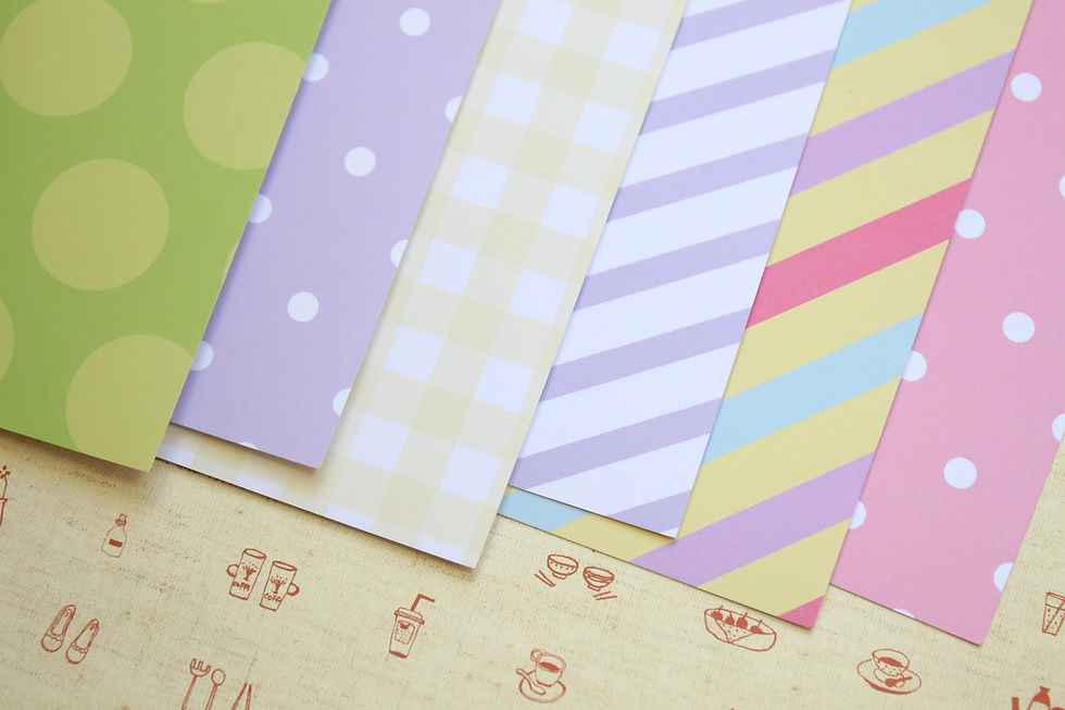 Thumbnail: set 01 easter mix printed card stock