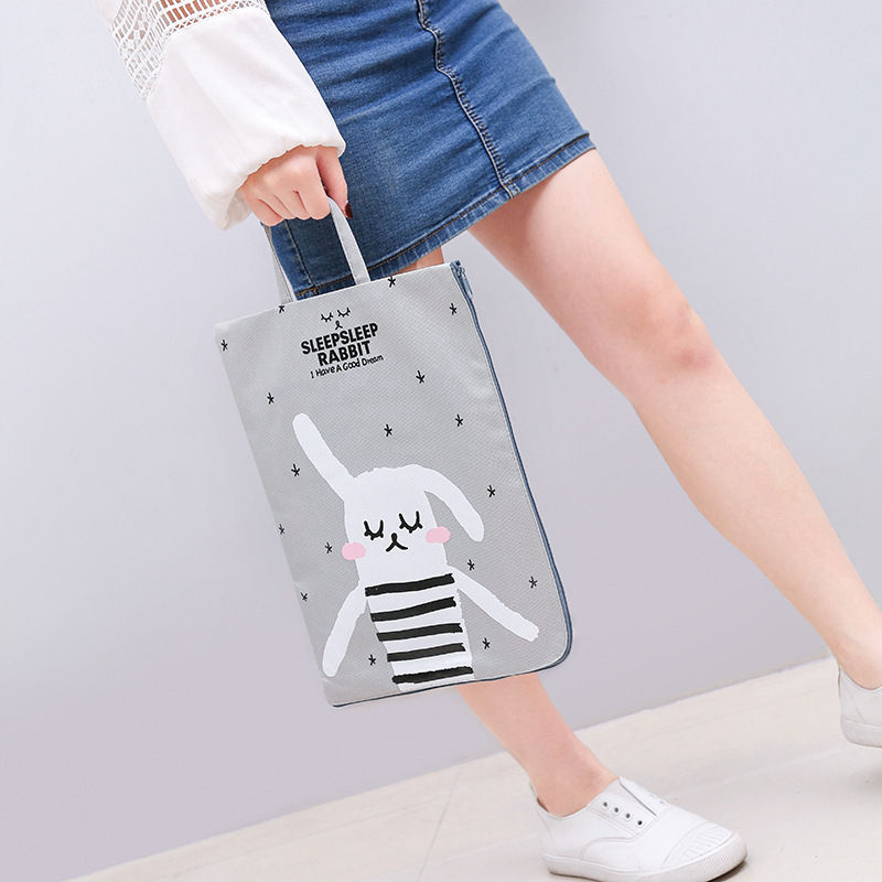 Thumbnail: sleep sleep rabbit cartoon file bag