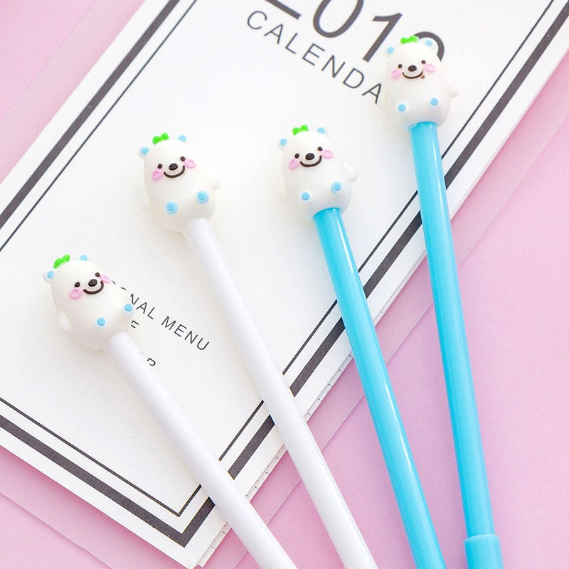 Thumbnail: white bear cute cartoon pens