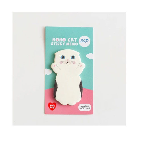 Thumbnail: hoho cat sticky memo