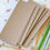 Thumbnail: kraft brown card stock bookmark blanks