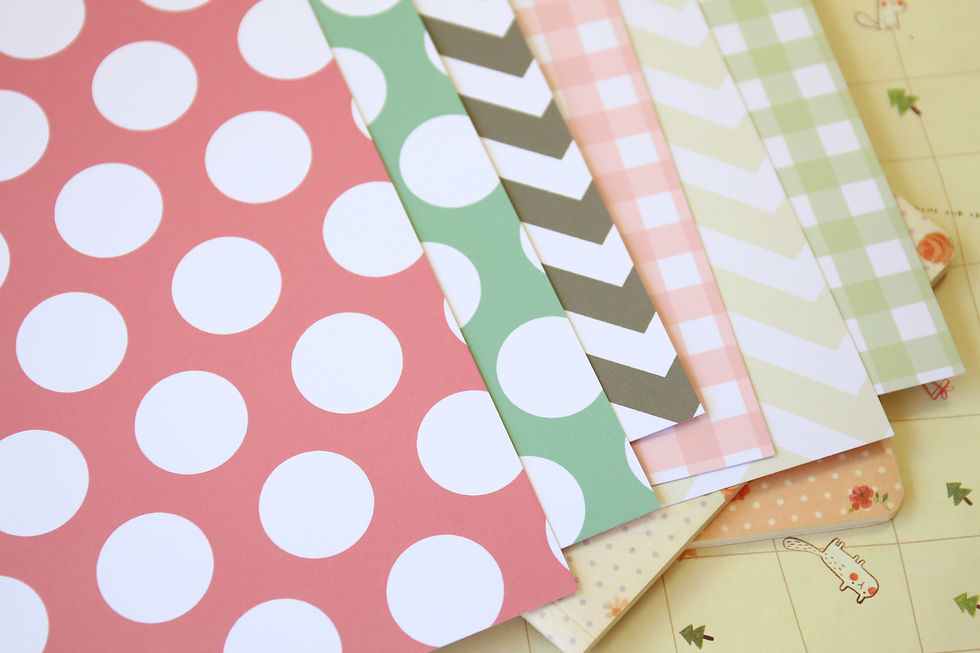 Thumbnail: set 01 retro picnic mix printed card stock