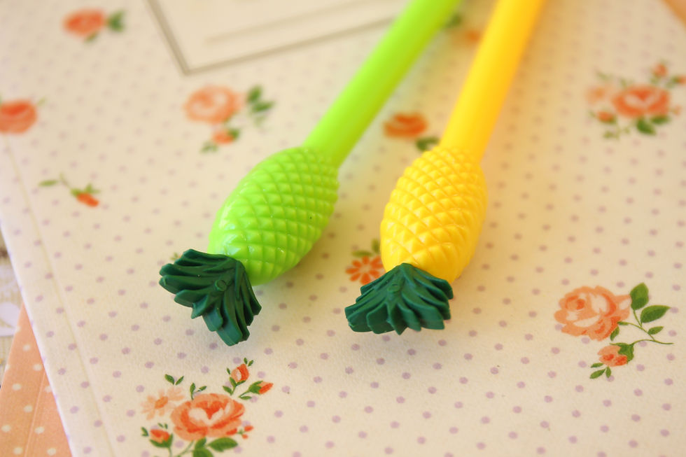 Thumbnail: pineapple fruits cartoon pens