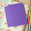 Thumbnail: amethyst purple colorset postcard blanks