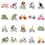Thumbnail: bicycle large cartoon stickers