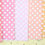 Thumbnail: set 01 colorful polka dots mix printed card stock