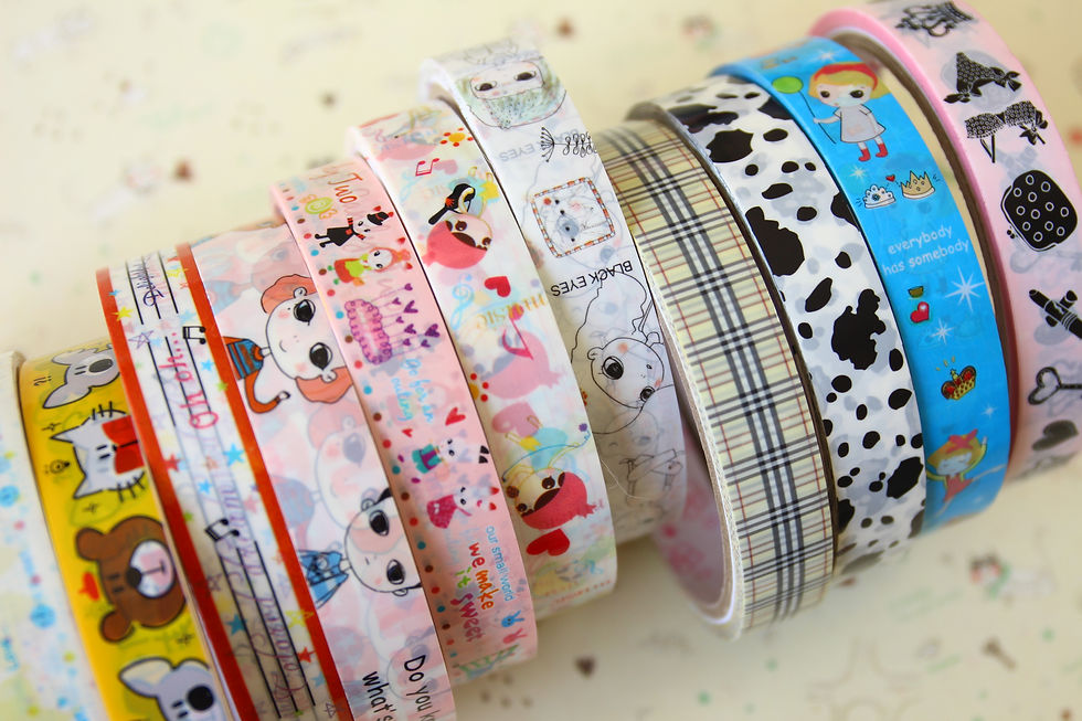 Thumbnail: happy children medium cartoon deco tape