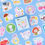 Thumbnail: happy birthday girl candy poetry cartoon cute shapes stickers