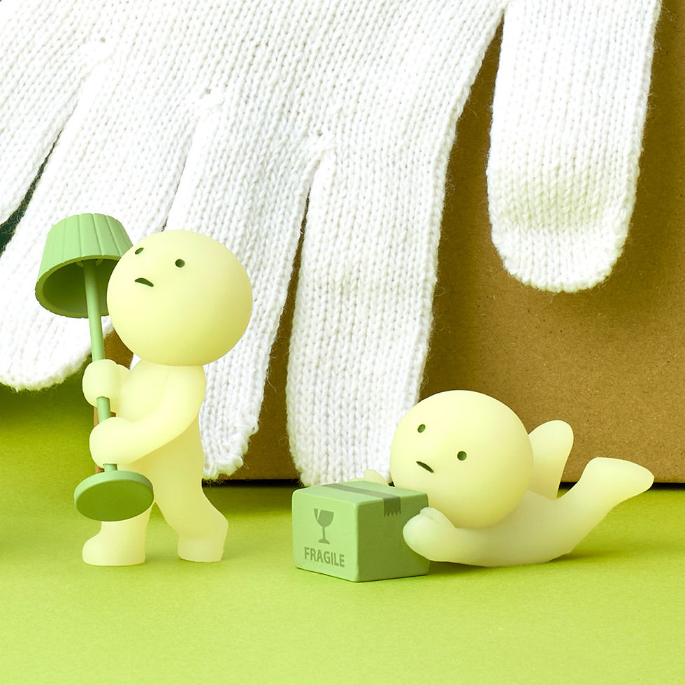 Thumbnail: smiski doll mini figure - moving series