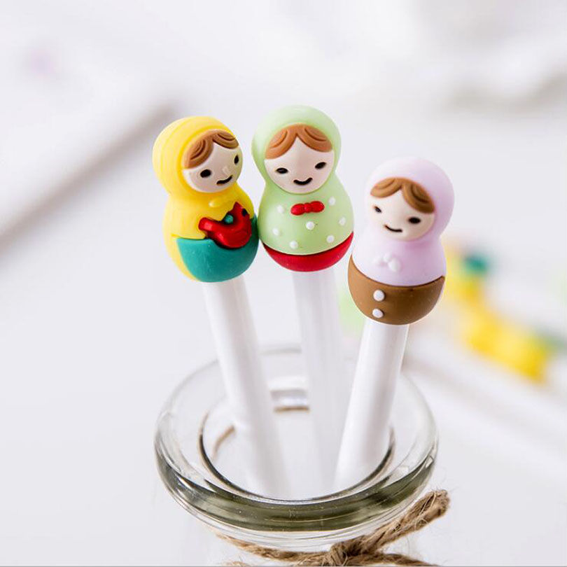 russian doll cartoon pens