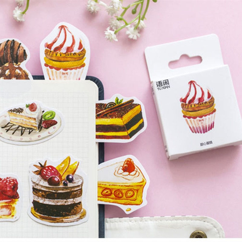 Thumbnail: nice cake cartoon sealing stickers