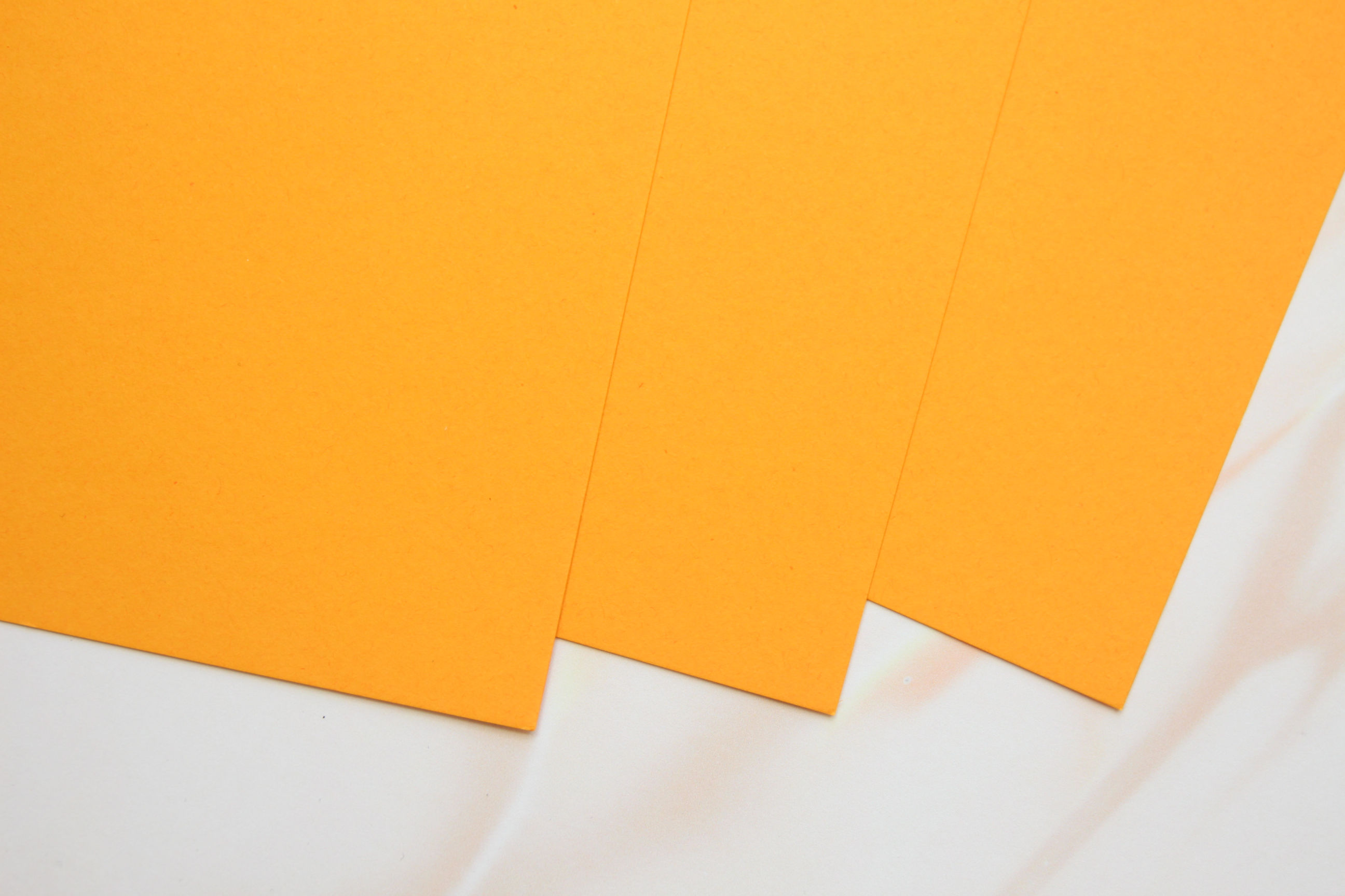 tangerine matte colour card stock