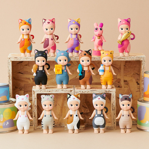 sonny angel doll mini figure cat life series | lemoncatshop