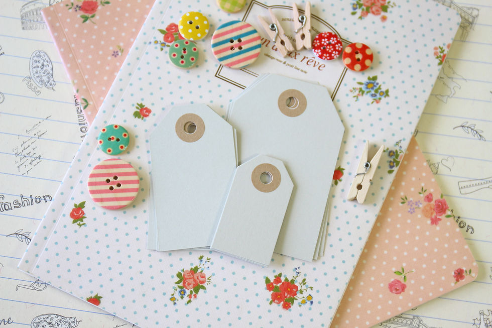 mushroom grey vintage series luggage tags