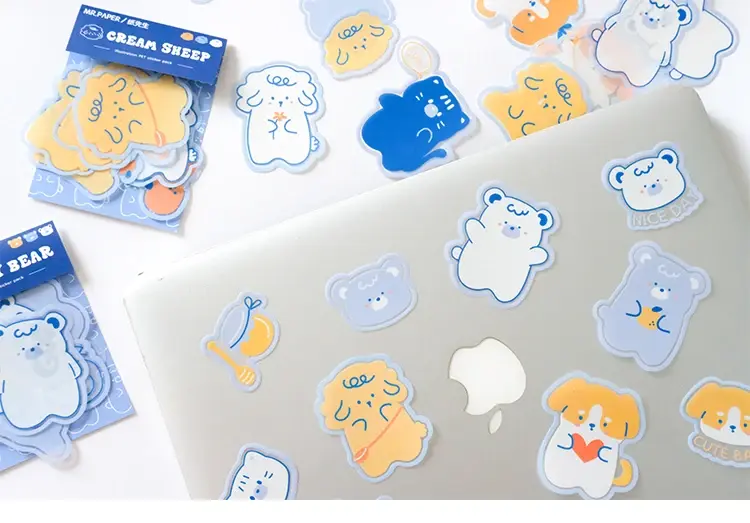 Thumbnail: mr paper doodle cute series sticker flakes