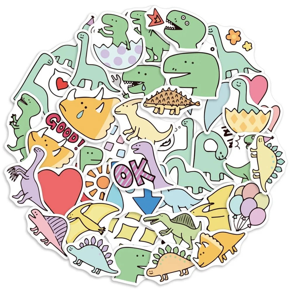 dinosaur large cute cartoon stickers