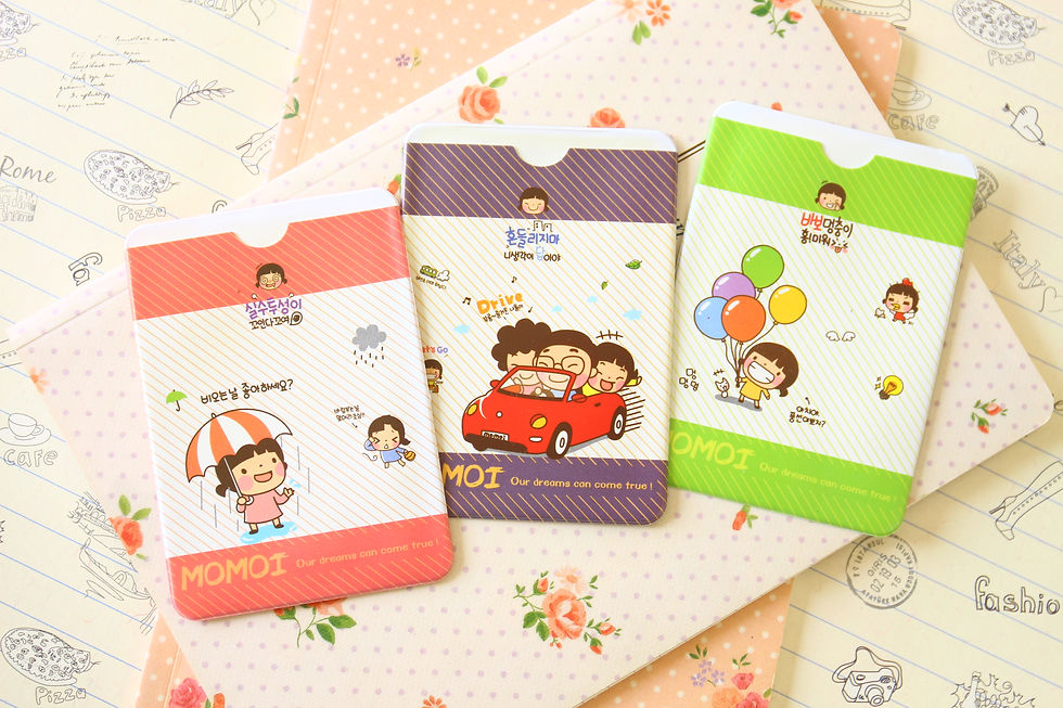 Thumbnail: umbrella momoi girl cartoon card holder