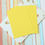 Thumbnail: buttercup yellow craft style postcards