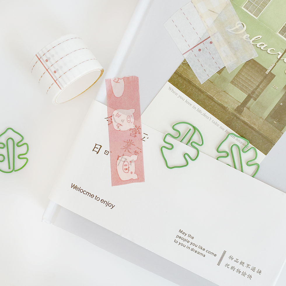 Thumbnail: leaf paper clips