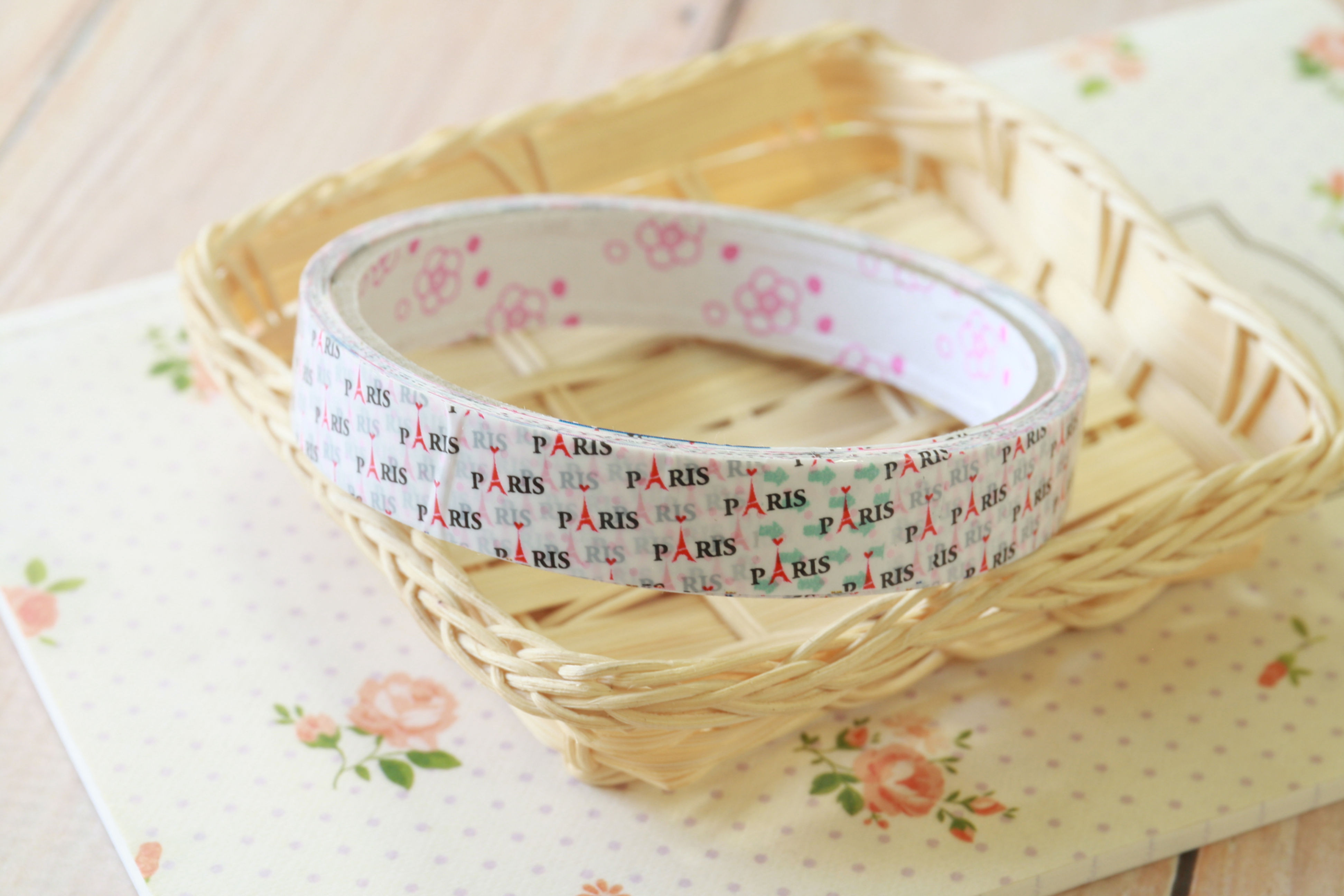 paris white medium deco tape series 9