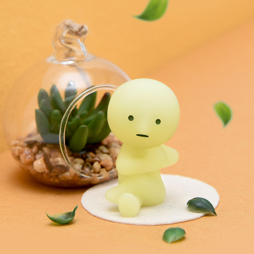 Thumbnail: smiski doll mini figure - yoga series