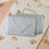 Thumbnail: metallic silver grey lustre mini envelopes & note cards