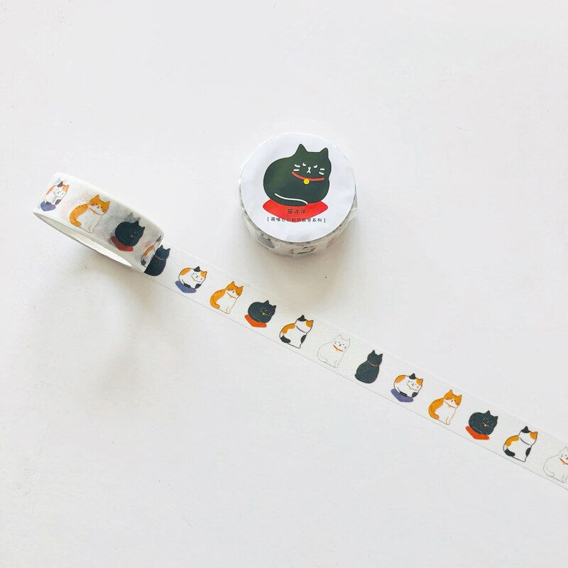 Thumbnail: moore cartoon cats washi tape