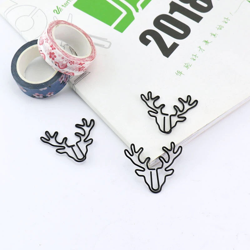 Thumbnail: reindeer paper clips