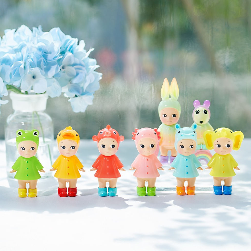 Thumbnail: sonny angel doll mini figure I love rainy day series
