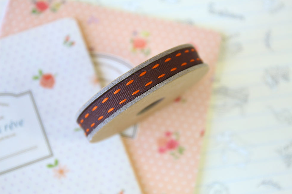 Thumbnail: jane means vibrant stitched ribbons