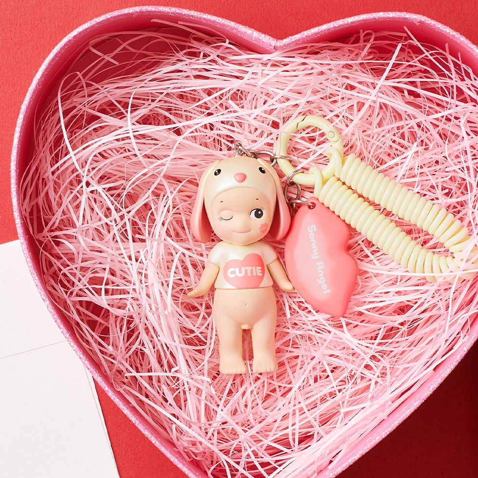 Thumbnail: sonny angel doll kiss kiss keyring figure