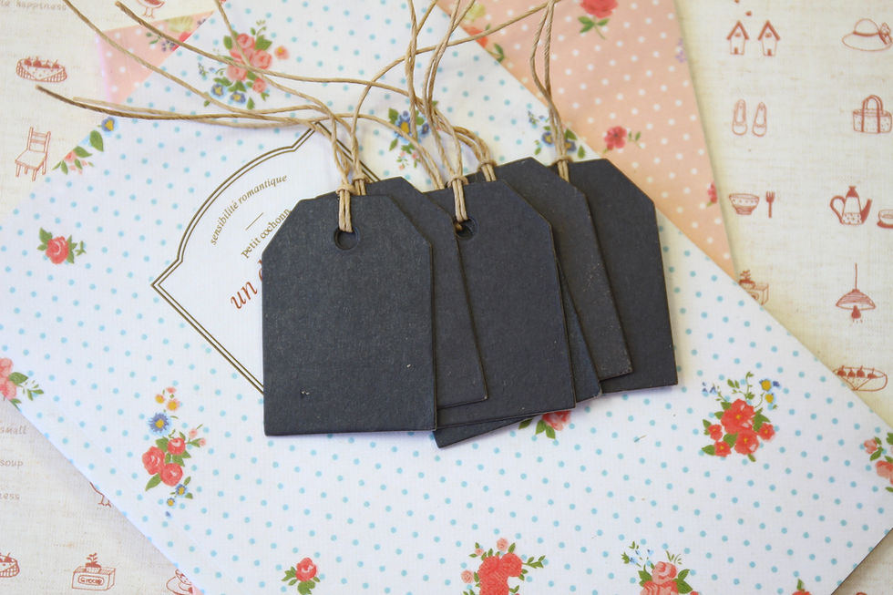 Thumbnail: east of india medium luggage gift tags