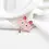 Thumbnail: cute pink cartoon enamel pin badge