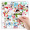 Thumbnail: snowman christmas large cute cartoon stickers