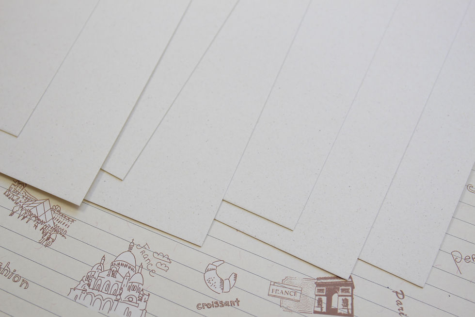 Thumbnail: crush recycled postcard blanks