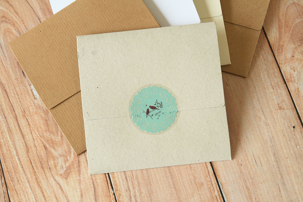 Thumbnail: chipboard grey no glue cd envelopes