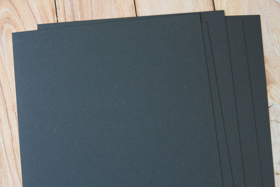 Thumbnail: charcoal black vintage series card stock