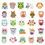 Thumbnail: big eyes owls large cute cartoon stickers