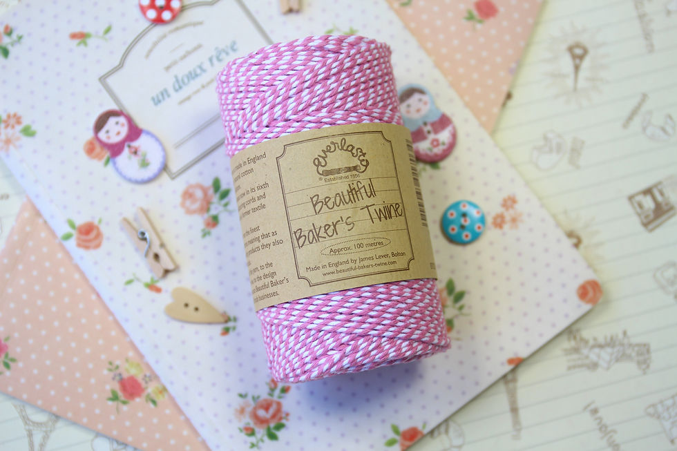 rose pink everlasto original beautiful bakers twine